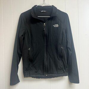 The North Face Black Full Zip Lightweight Jacket Cinched Waist Size Medium